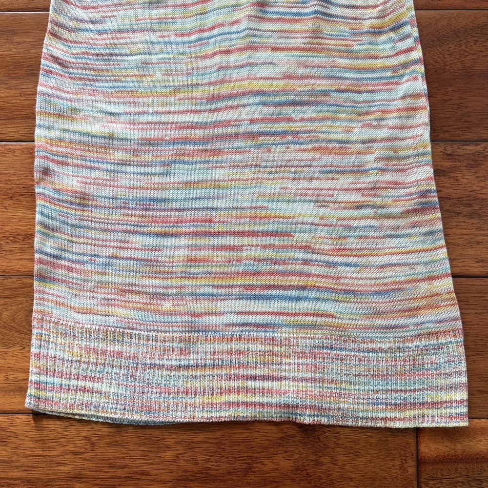 NWT Charlie B Space Dye Camisole Size Small Multicolor Striped Knit Tank Top - Picture 4 of 8